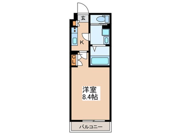 ﾌﾞﾗｲｽﾞ高井戸DUEの物件間取画像